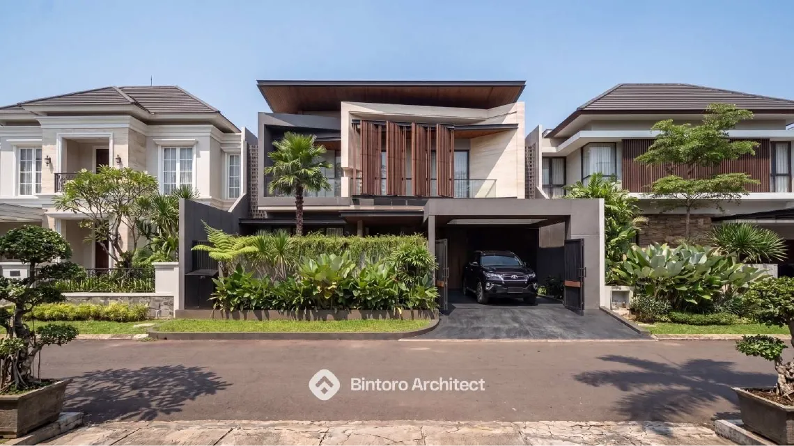 Karya Bintoro Architect - Desain Rumah Mewah Modern Luxury